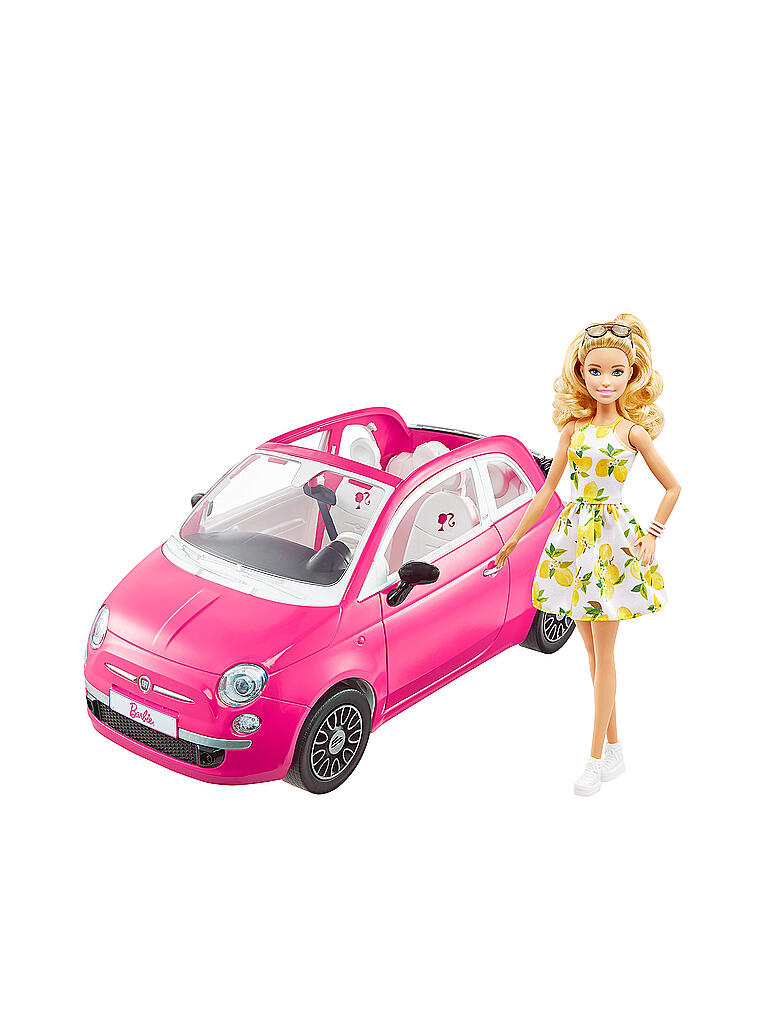 MATTEL | Barbie Fiat 500 mit Puppe | keine Farbe