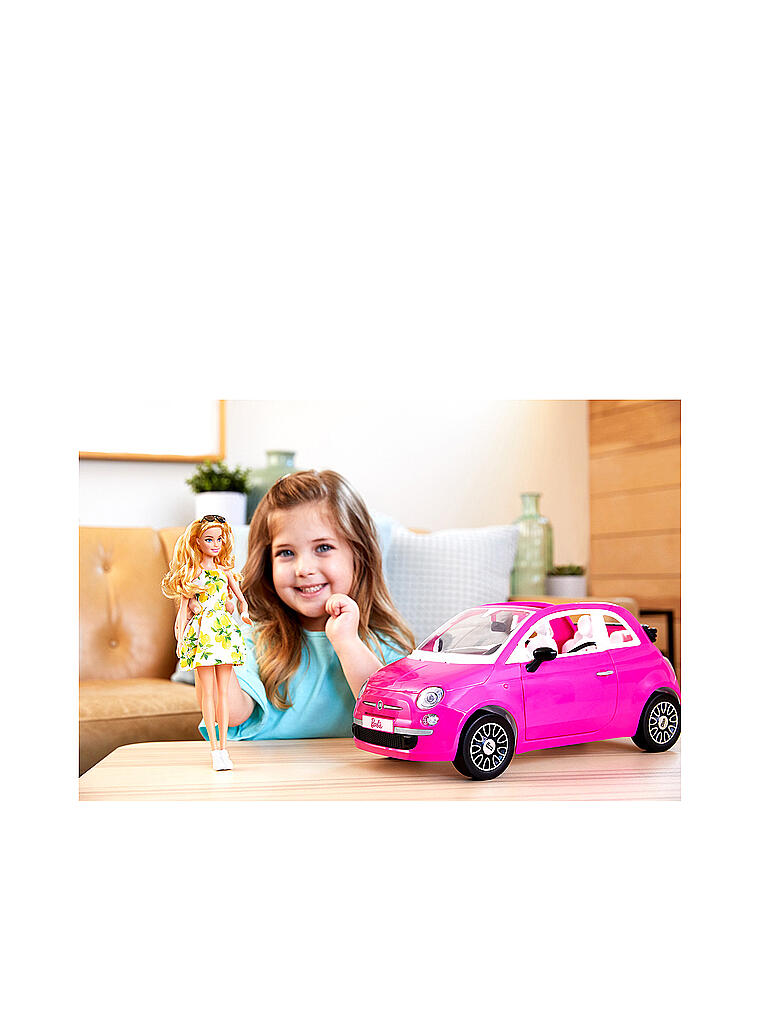 MATTEL | Barbie Fiat 500 mit Puppe | keine Farbe