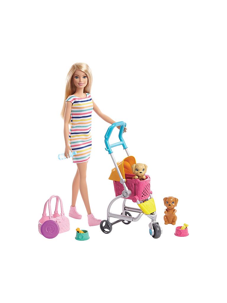 MATTEL | Barbie Hundebuggy Spielset mit Puppe (blond) | keine Farbe