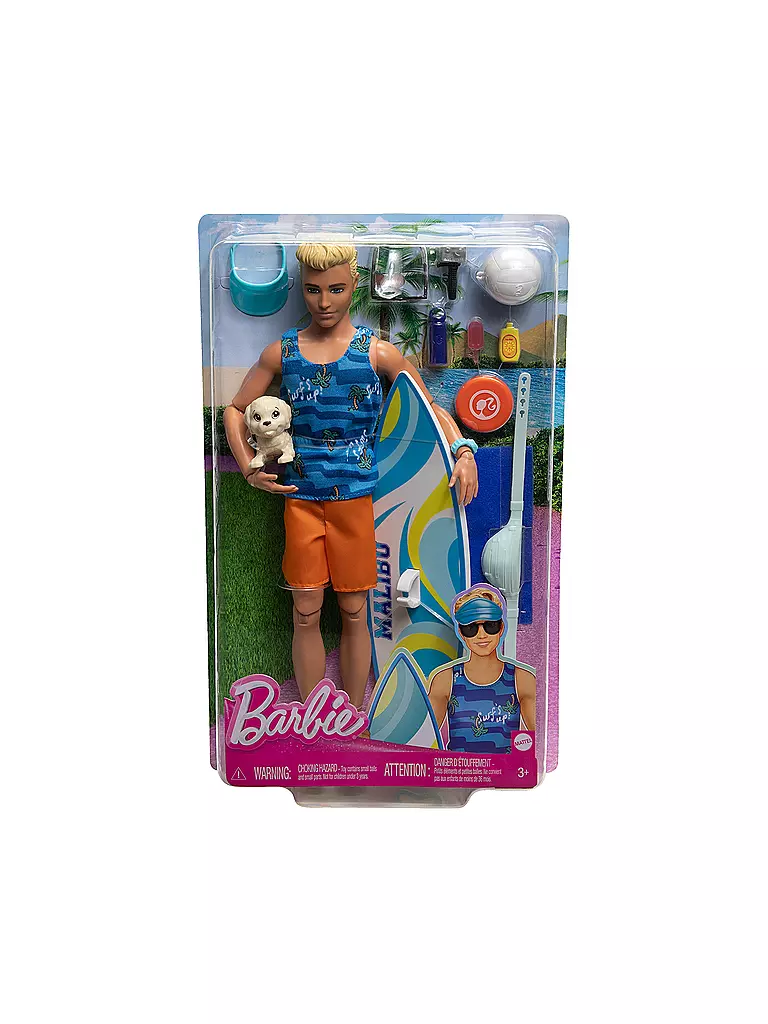 MATTEL | Barbie Ken Surfer-Puppe & Accy | keine Farbe