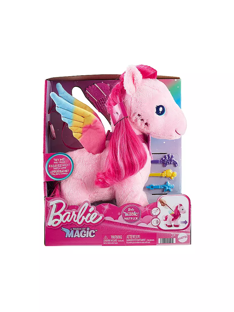 MATTEL | Barbie Laufender Pegasus mit Flatterflügeln Funktionsplüsch | keine Farbe