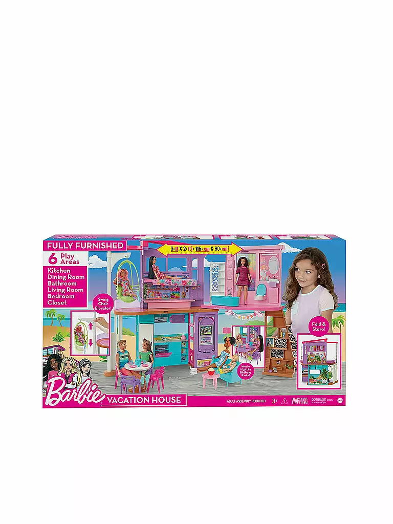 MATTEL | Barbie Malibu Haus | keine Farbe