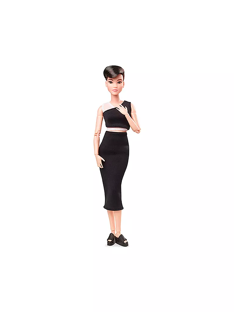 MATTEL | Barbie Signature Barbie Looks Puppe: Petite (kurze schwarze Haare) | keine Farbe