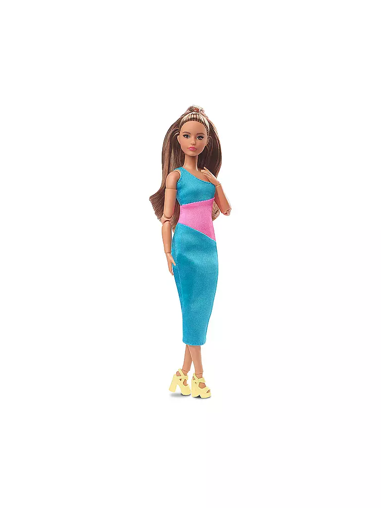 MATTEL | Barbie Signature Barbie Looks Puppe mit knielangem One-Shoulder-Kleid | keine Farbe