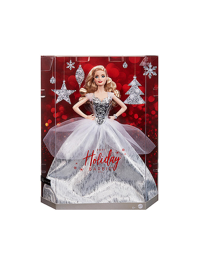 MATTEL | Barbie Signature Holiday Doll Wavy Blonde Barbie Puppe | keine Farbe