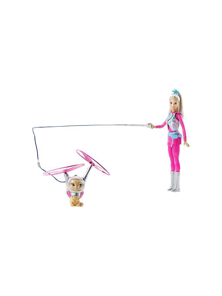 MATTEL | Barbie und fliegende Katze  | transparent