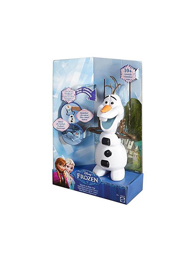 MATTEL | Disney Frozen - Die Eiskönigin - Rutsch- und Wackelspaß Olaf  | 