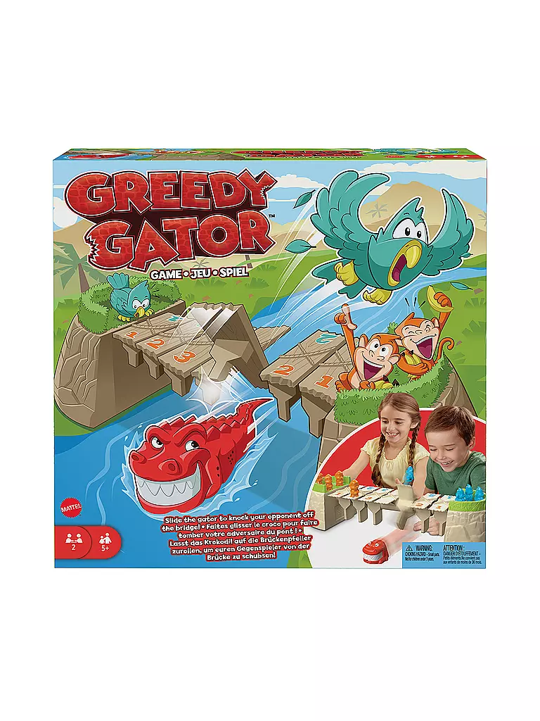 MATTEL | Kalle Krokofalle - Greedy Gator Game | keine Farbe