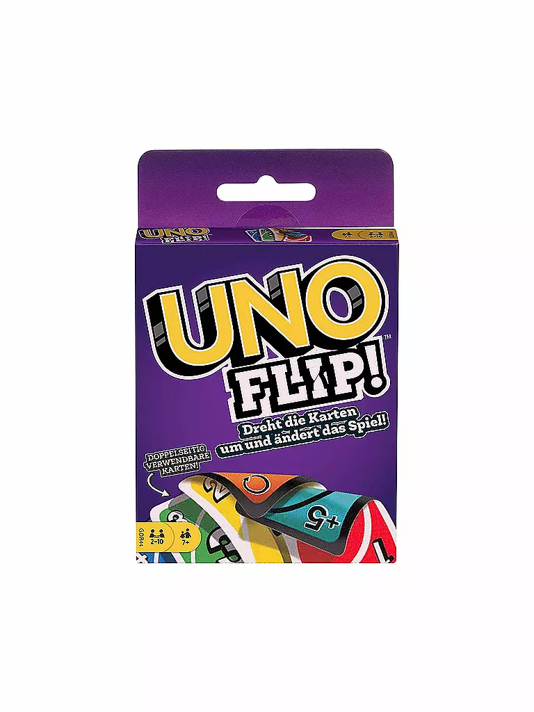 MATTEL | Kartenspiel UNO Flip | keine Farbe