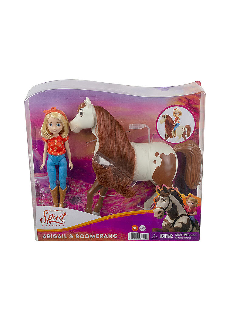 MATTEL | Spirit Puppe Abigail & Pferd Boomerang | keine Farbe