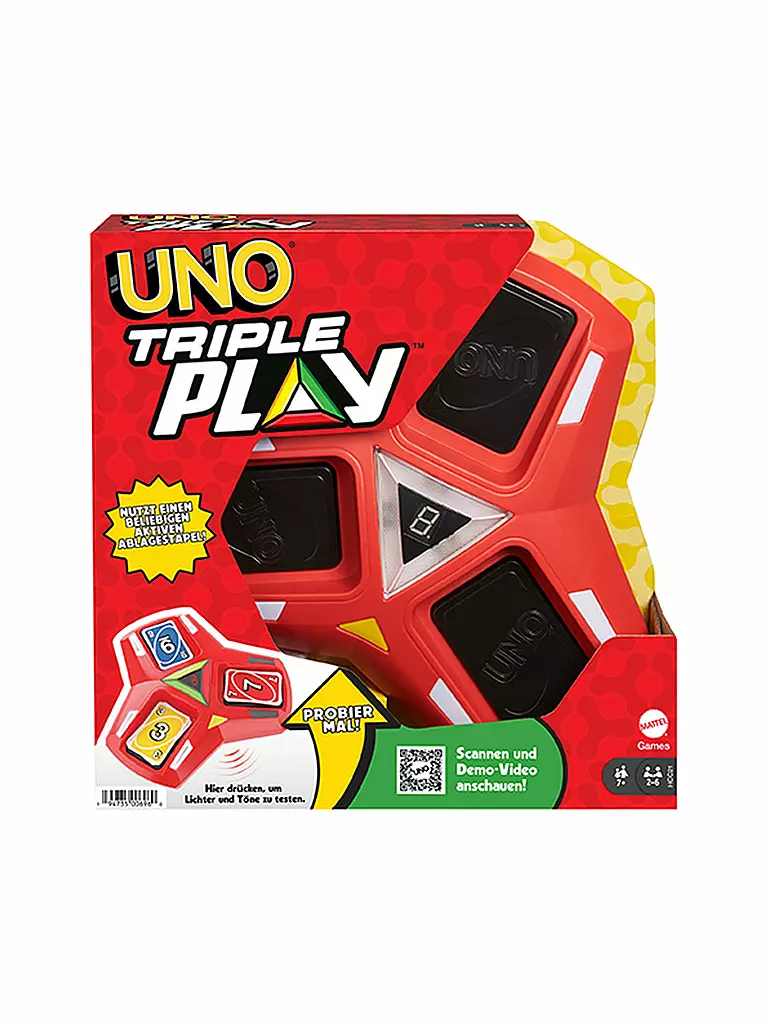 MATTEL | UNO Triple Play | keine Farbe