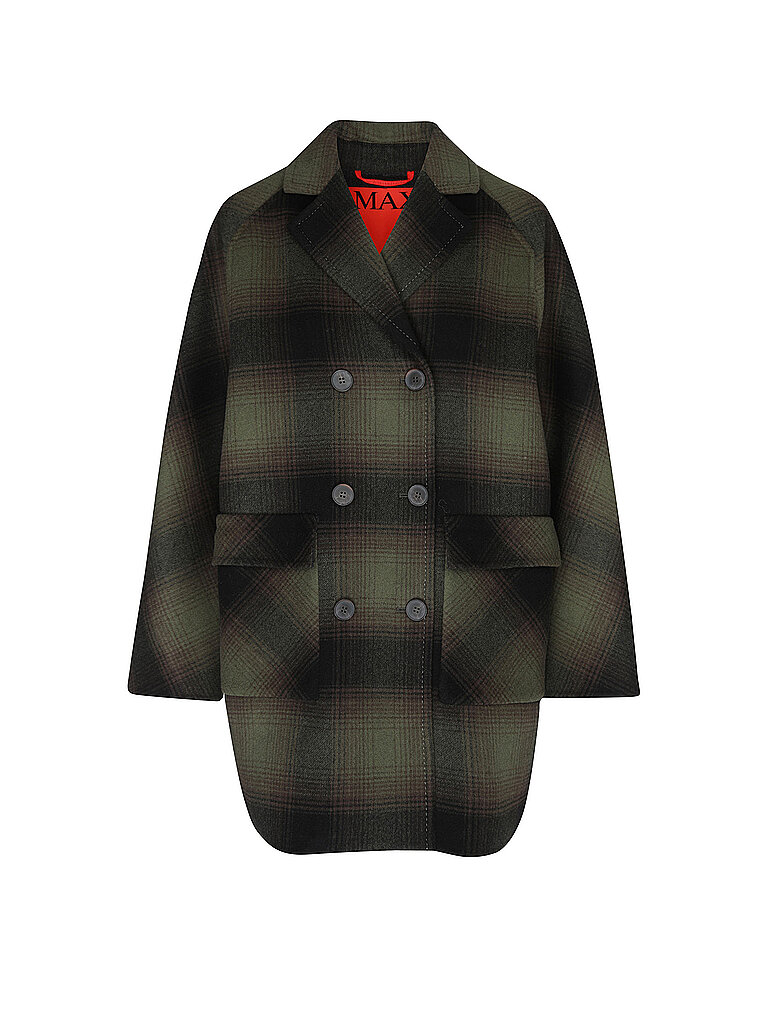 MAX & CO Wollmantel MCOGIURIA dunkelgrün | XS