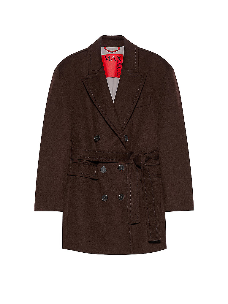 MAX & CO Wollmantel MCOMAESTRO braun | 36