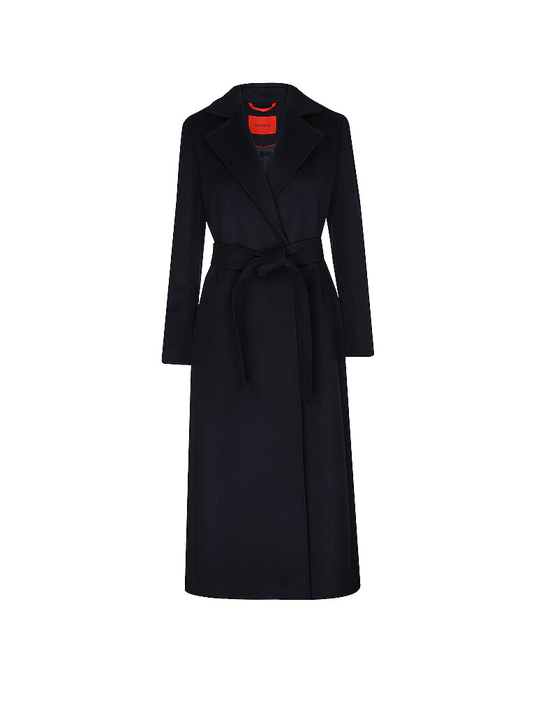 MAX & CO Wollmantel LONGRUN dunkelblau | 36