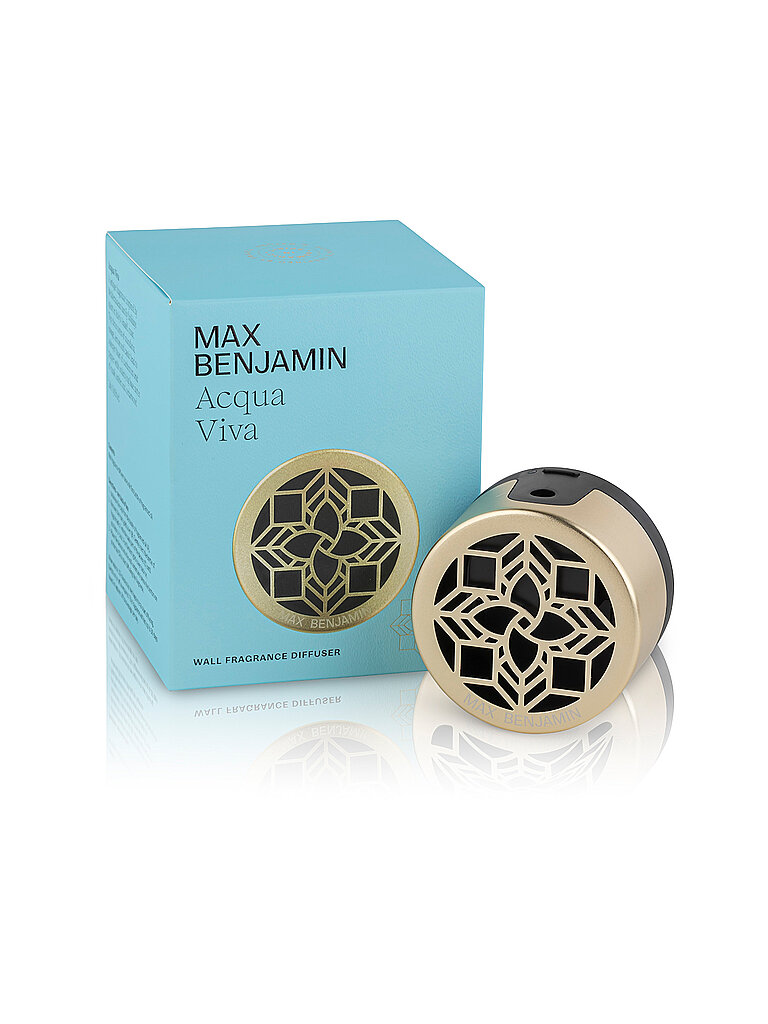 MAX BENJAMIN Raumduft Wand Diffuser CLASSIC COLLECTION 100ml Aqua Viva hellblau