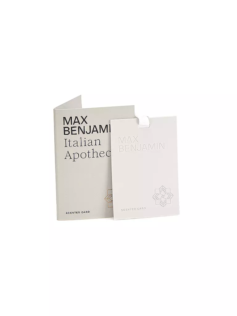 MAX BENJAMIN | Duftkarte CLASSIC COLLECTION Italian Apothecary | hellgrau