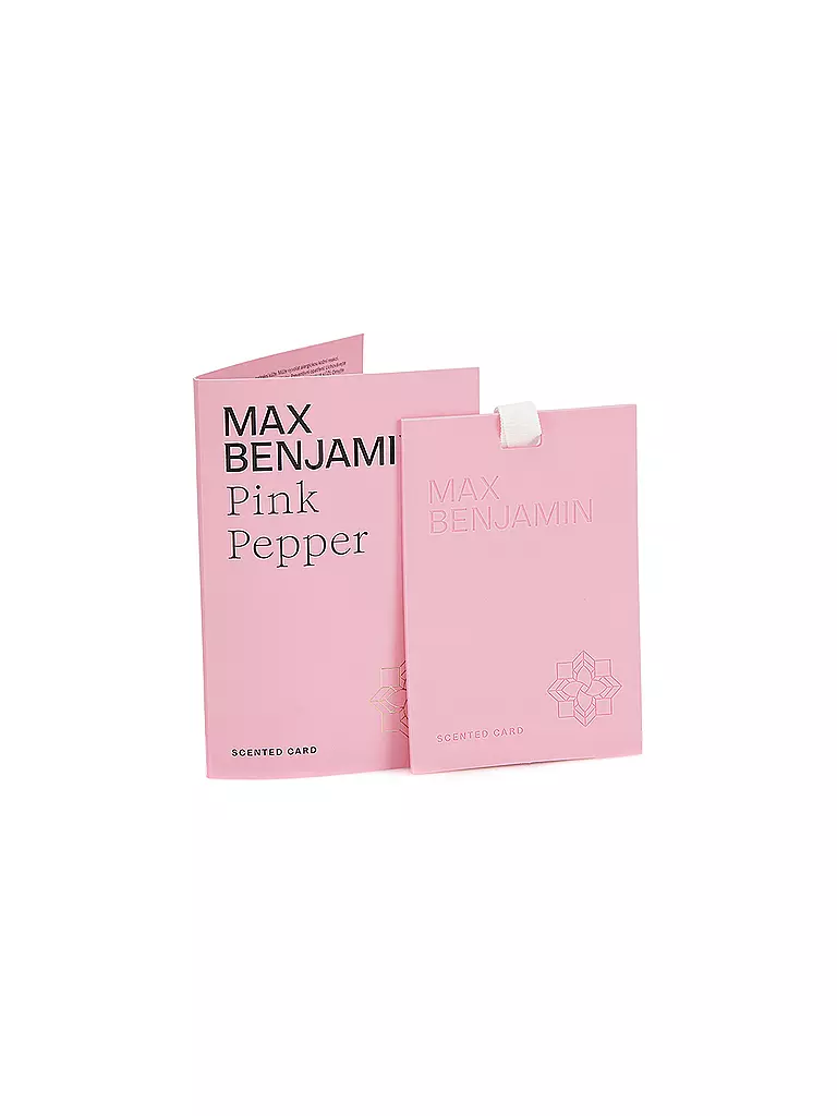 MAX BENJAMIN | Duftkarte CLASSIC COLLECTION Pink Pepper | pink