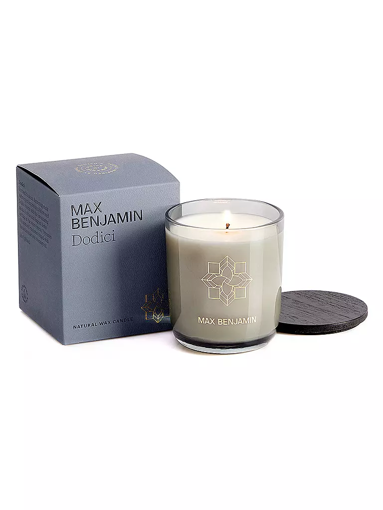 MAX BENJAMIN | Duftkerze CLASSIC COLLECTION 210g Dodici | grau