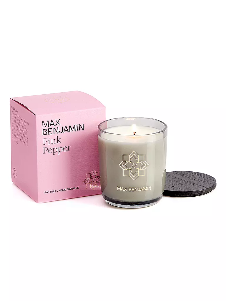 MAX BENJAMIN | Duftkerze CLASSIC COLLECTION 210g Pink Pepper | pink