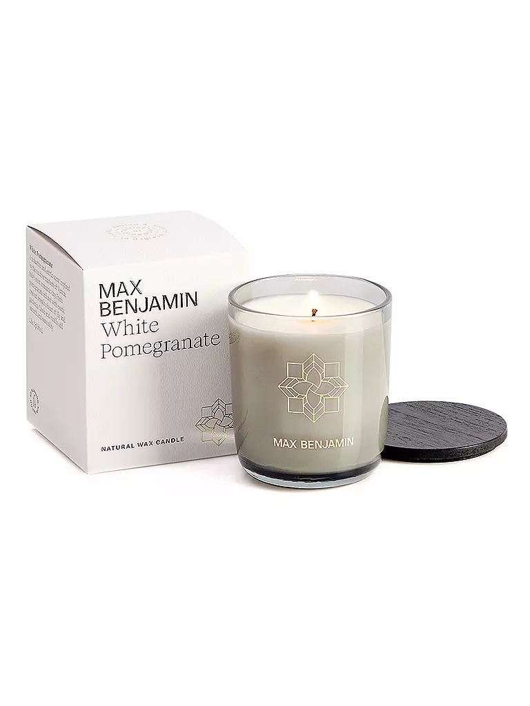 MAX BENJAMIN | Duftkerze CLASSIC COLLECTION 210g White Pomegranate | weiss