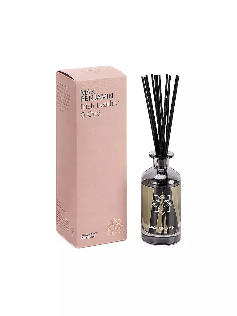 MAX BENJAMIN | Raumduft Diffuser CLASSIC COLLECTION 150ml Irish Leather & Oud | camel