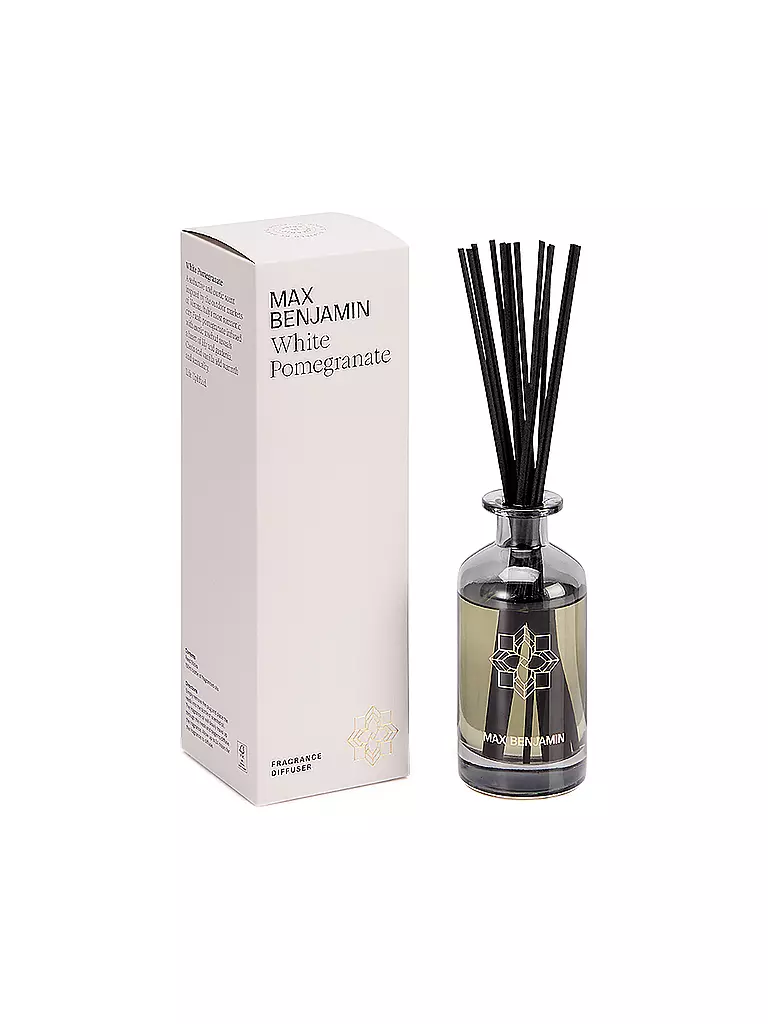 MAX BENJAMIN | Raumduft Diffuser CLASSIC COLLECTION 150ml White Pomegranate | weiss
