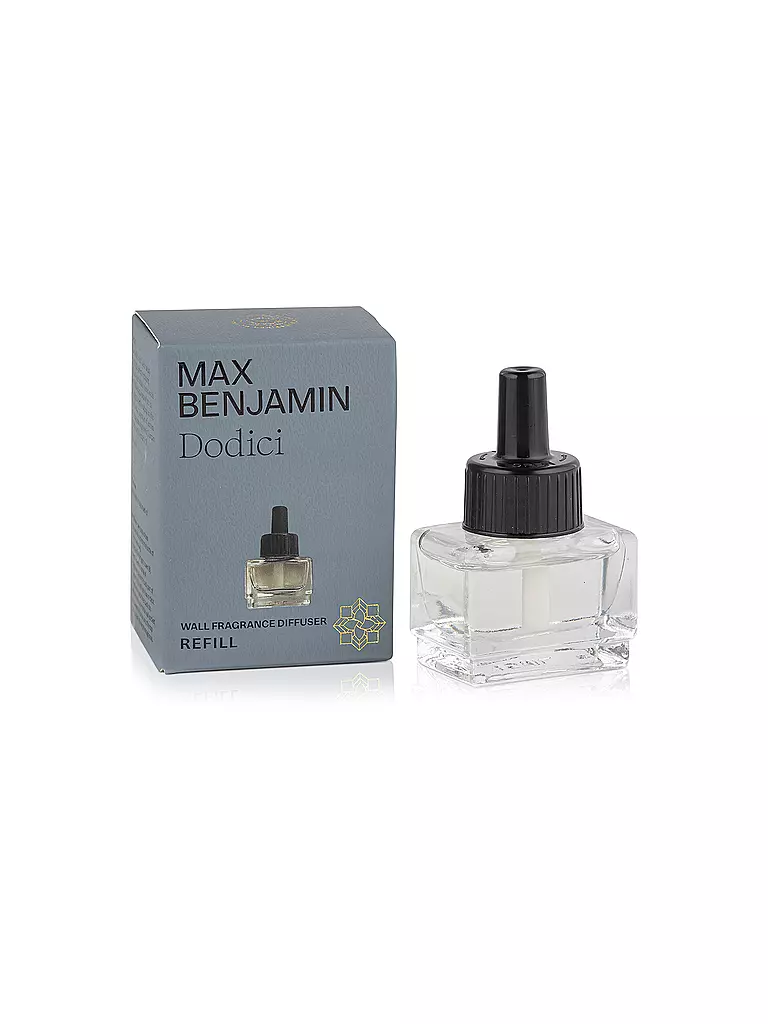 MAX BENJAMIN | Raumduft Wand Diffuser CLASSIC COLLECTION 100ml Nachfüllung Dodici | schwarz