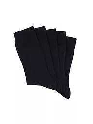 MAX CALVIN | Socken 5-er Pkg. dunkelblau  | dunkelblau