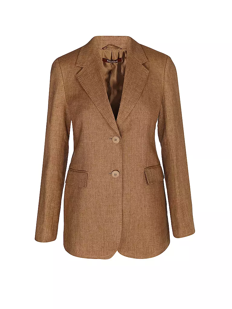 MAX MARA STUDIO | Leinenblazer TECA | braun