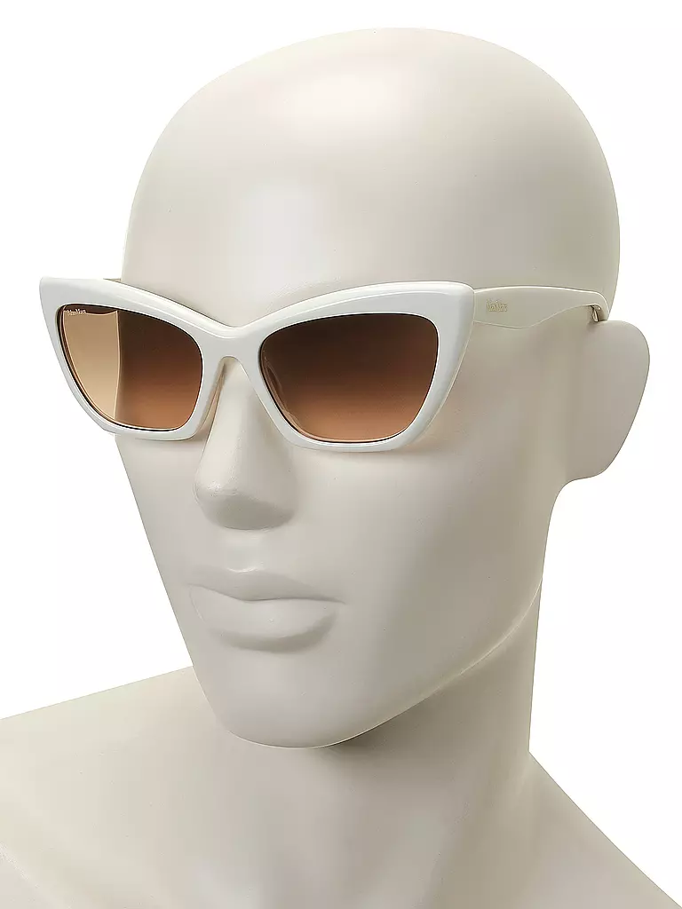 MAX MARA | Sonnenbrille LOGO14 | weiss