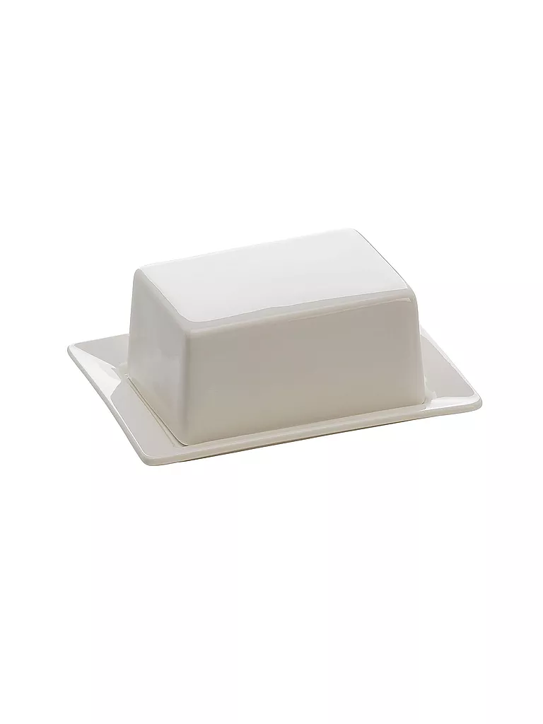 MAXWELL & WILLIAMS | Butterdose klein Kitchen 13x10cm White Basics | weiss