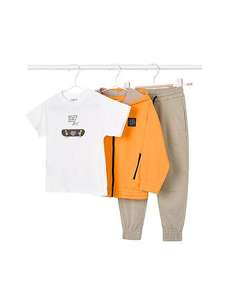 MAYORAL | Jungen Jogger-Set 3-teilig T-Shirt, Sweatjacke und Jogginghose