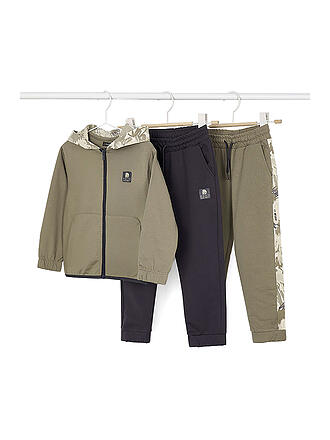 MAYORAL | Jungen Set 3-teilig Sweatjacke und Jogginghosen