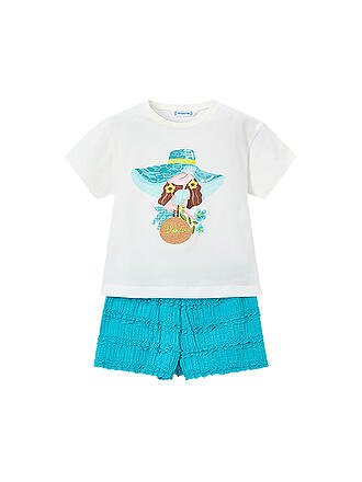 MAYORAL | Mädchen Set 2-teilig T-Shirt und Shorts