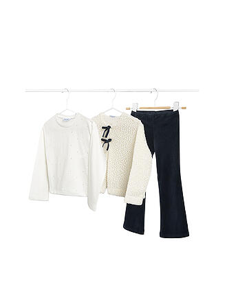 MAYORAL | Mädchen Set 3-teilig Langarmshirt, Jacke und Hose