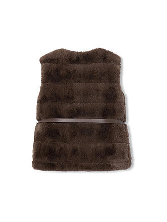 MAYORAL | Mädchen Gilet in Felloptik