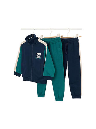 MAYORAL | Jungen Set 3tlg Sweatjacke mit zwei Hosen 