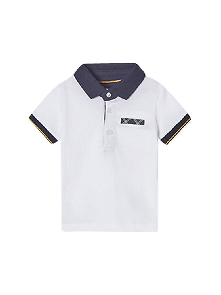 MAYORAL Baby Jungen Poloshirt weiß | 74