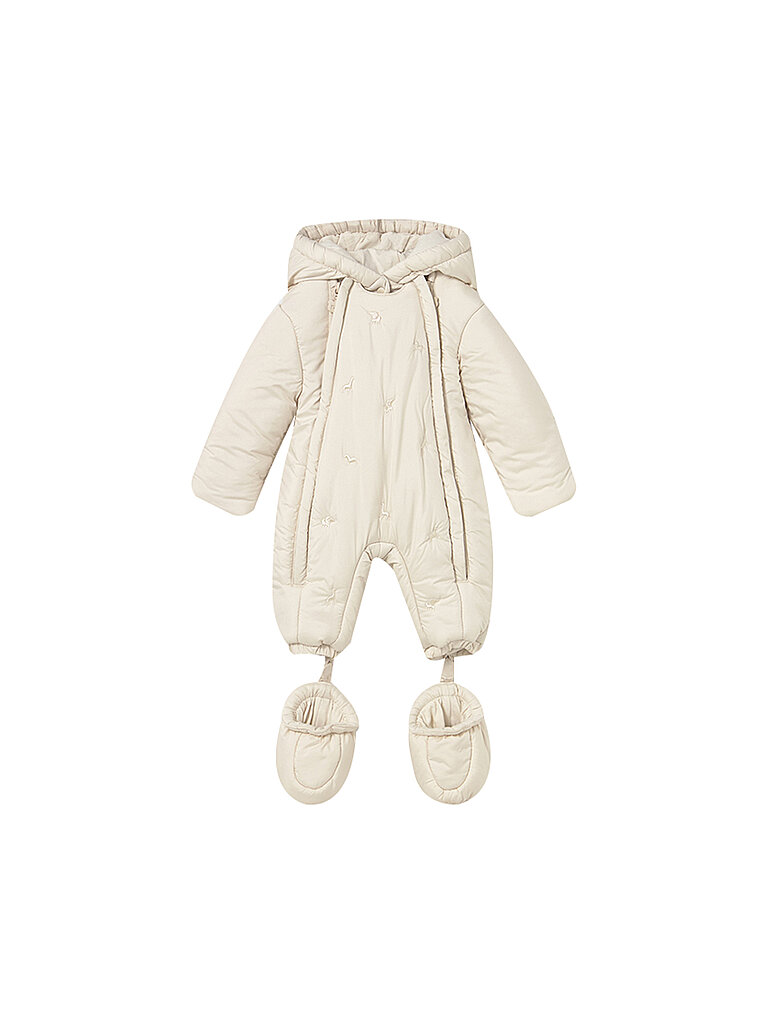 MAYORAL Baby Schneeanzug beige | 62
