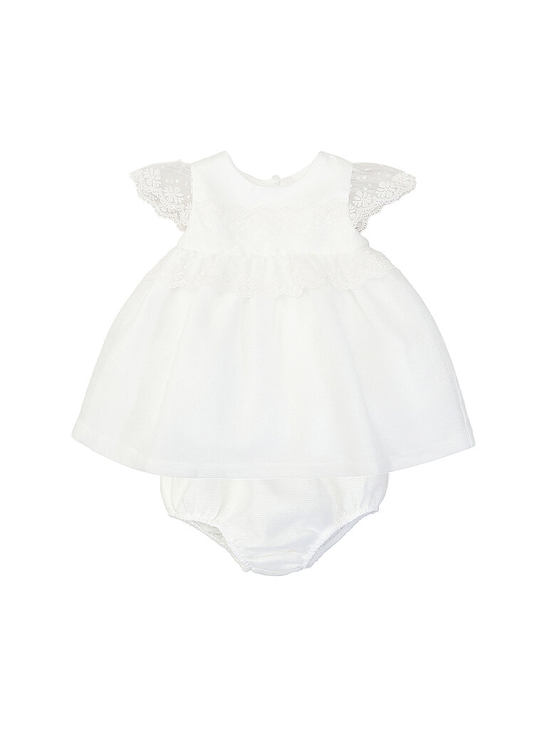 MAYORAL Baby Mädchen Kleid mit Unterhose creme | 62
