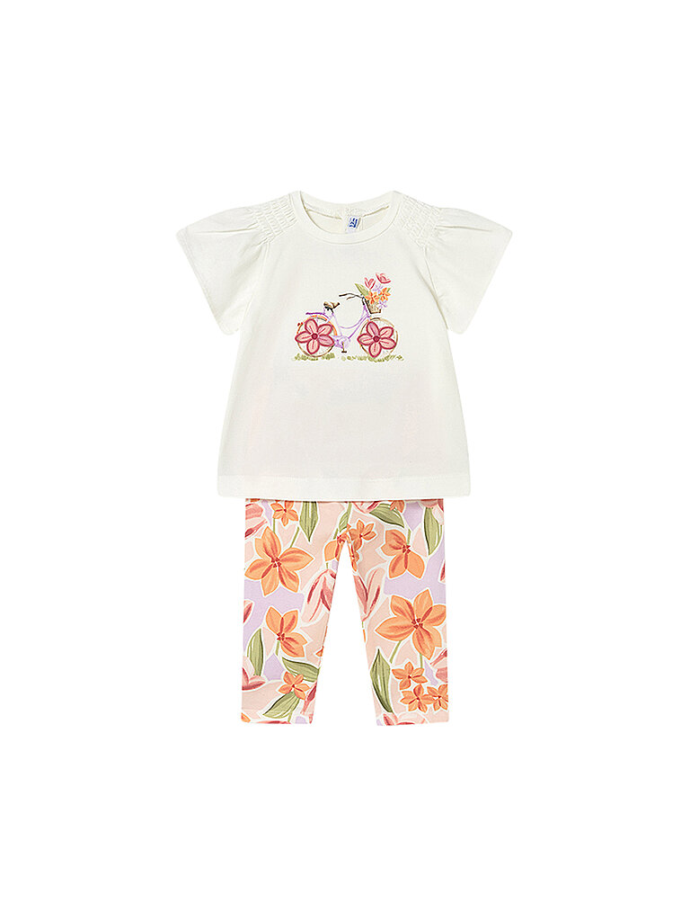 MAYORAL Baby Set 2-teilig T-Shirt und Leggings rosa | 68