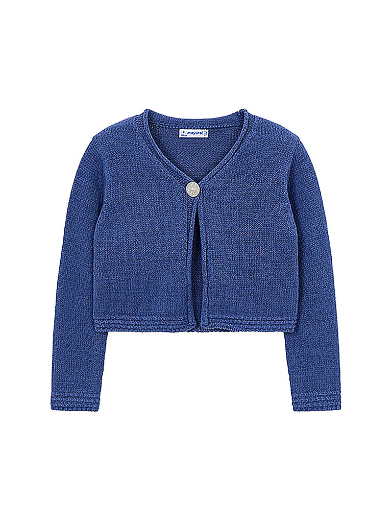 MAYORAL Mädchen Strickjacke  dunkelblau   128 baby