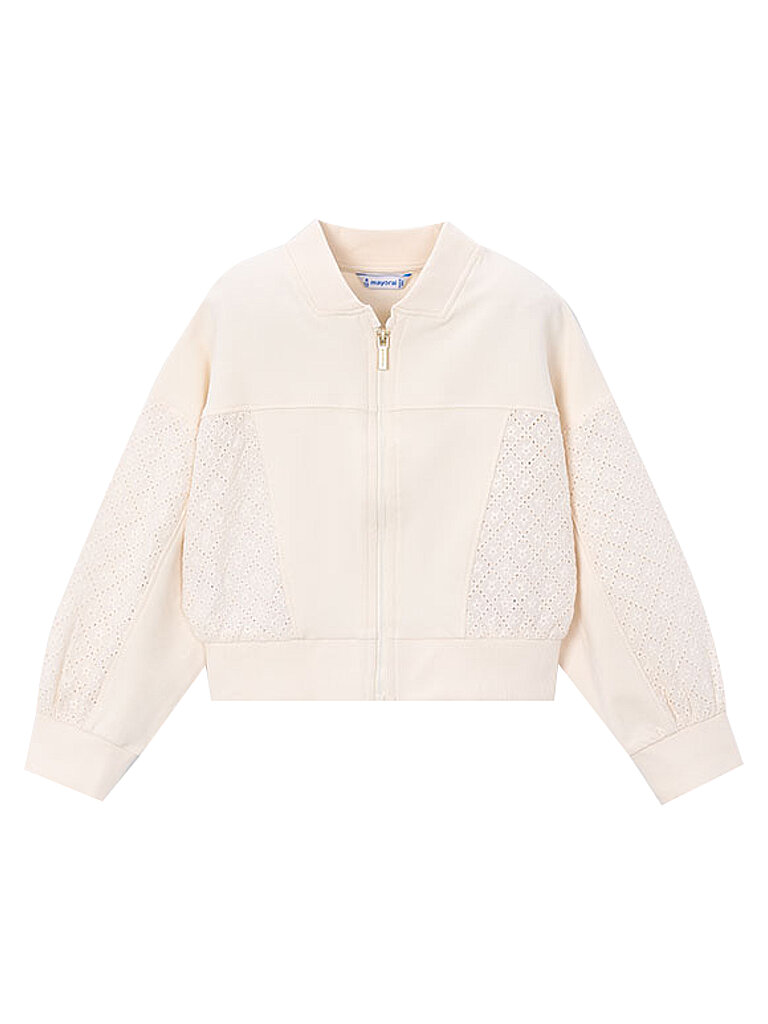 MAYORAL Mädchen Sweatjacke creme | 92