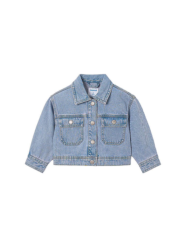 MAYORAL Mädchen Jeansjacke  hellblau | 104