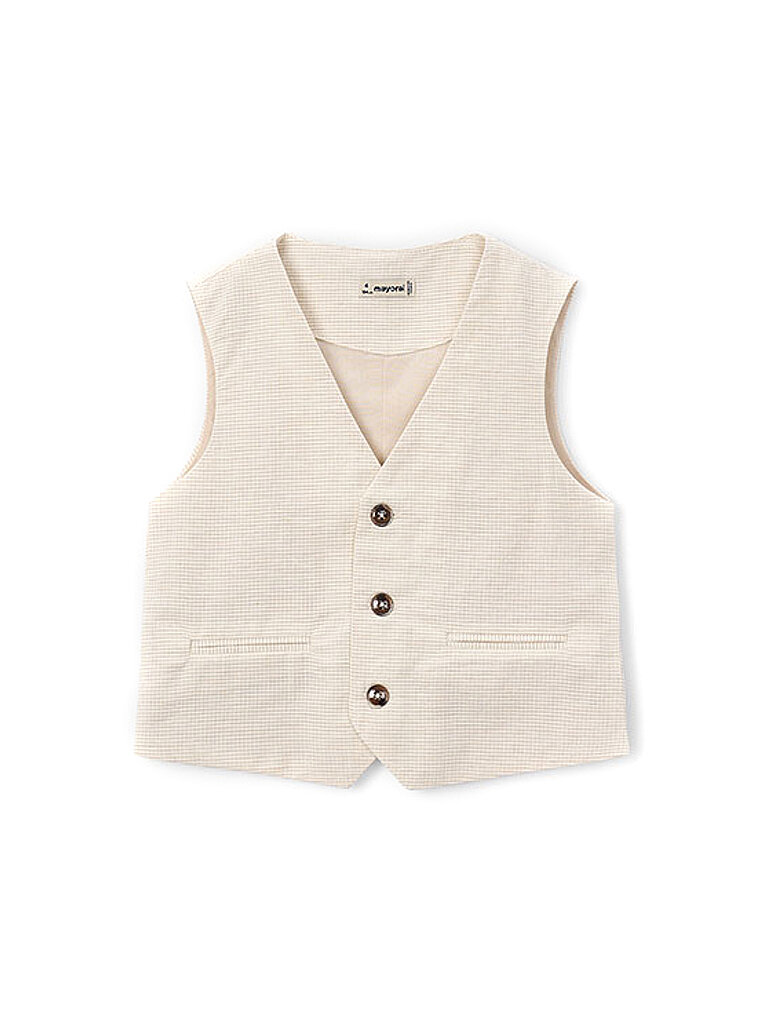 MAYORAL Jungen Anzugweste beige | 104