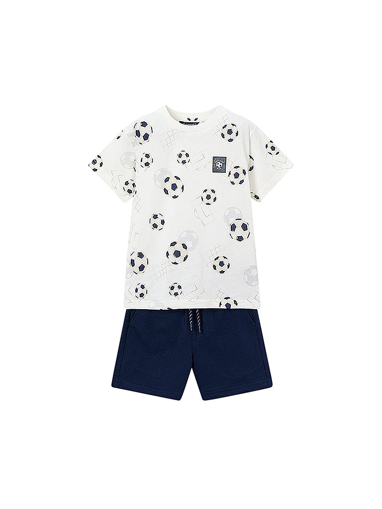 MAYORAL Jungen Set 2-teilig T-Shirt und Shorts dunkelblau | 92