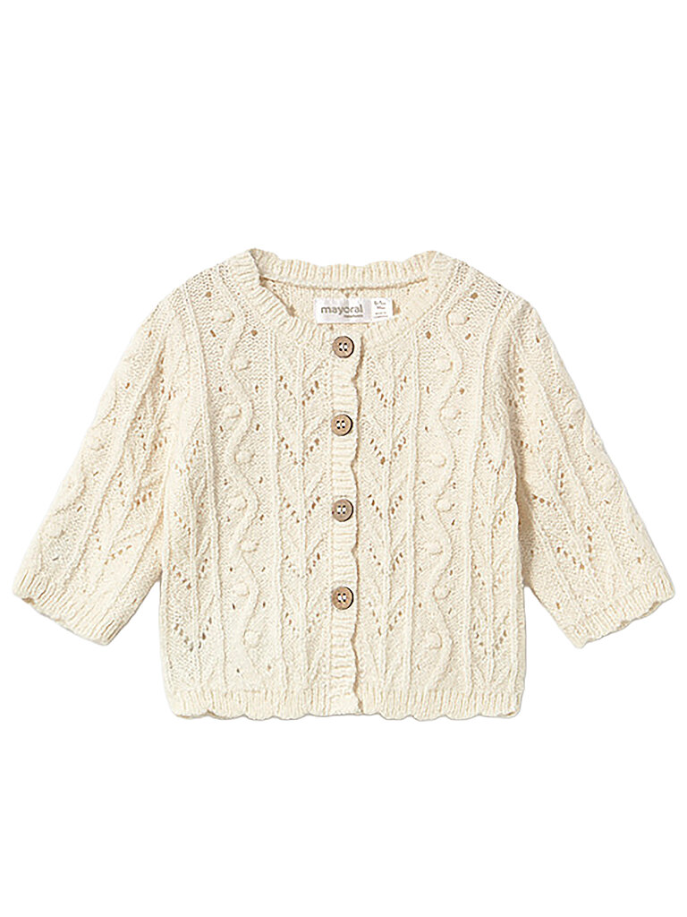 MAYORAL Baby Strickjacke creme | 56
