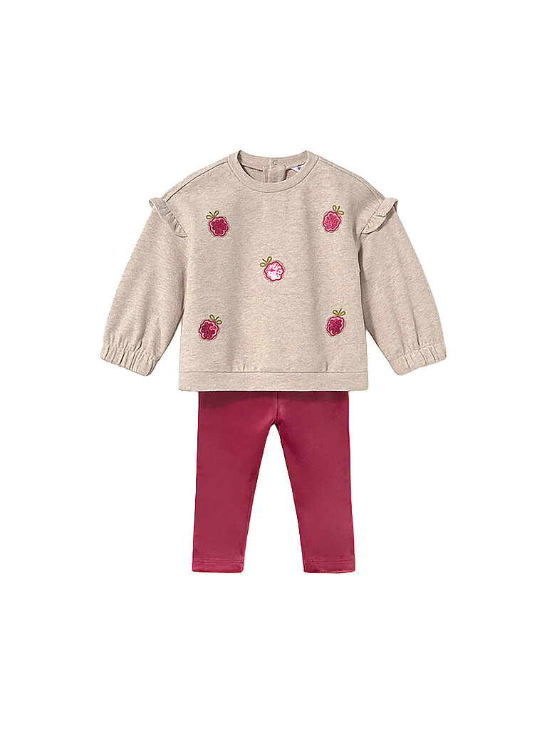 MAYORAL Baby Set 2tlg. Sweater mit Hose  beige | 68