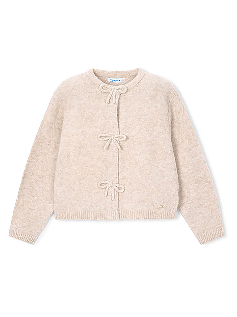 MAYORAL Mädchen Strickjacke  beige | 116