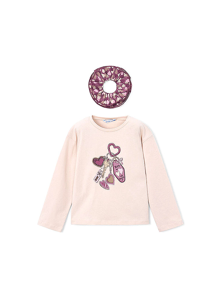 MAYORAL Mädchen Langarmshirt  creme | 128